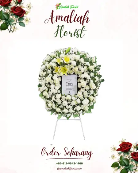 Krans Bunga Duka Harapan Mulya