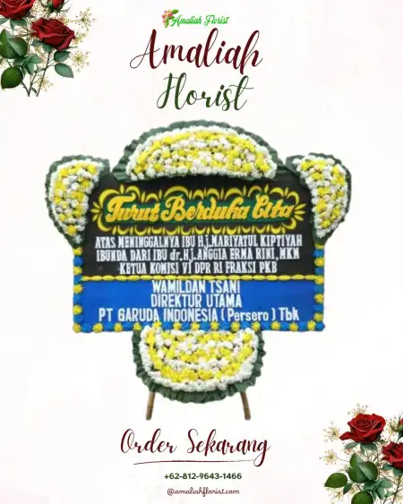 Papan Bunga Duka Harapan Mulya